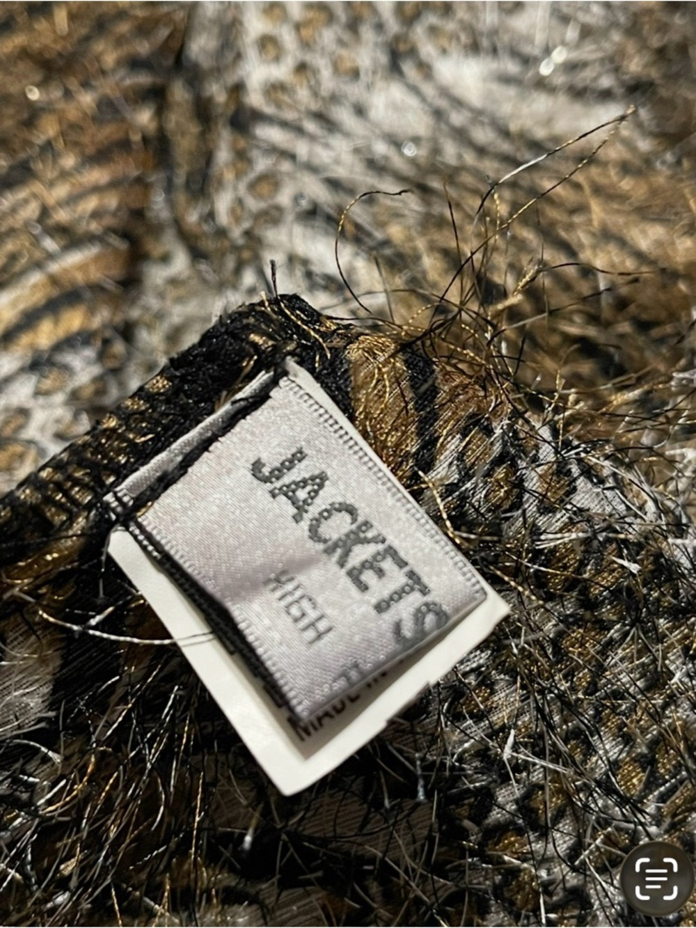 Galore Fashion Animal Print Jacket